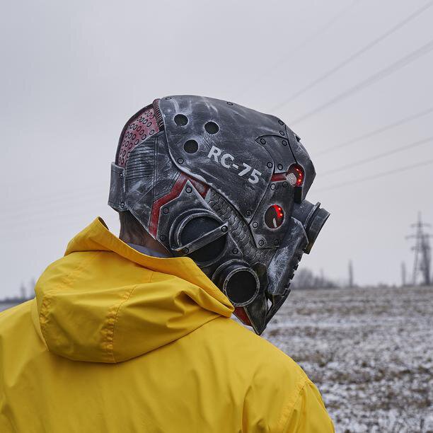 Sci Cyberpunk Helmet Cycling