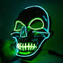 New Popular Skull Shape Led Luminous Mask