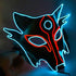 Werewolf Killing Funny Wolf Head Glowing Mask