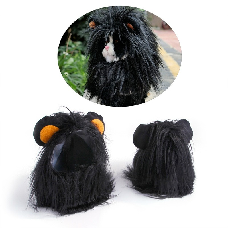 Puppy Cat Costume Lion Headgear