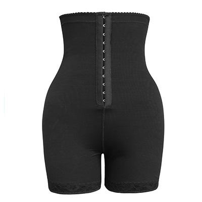 Plus Size High Waist Buttoned Shaping Pants