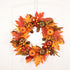 Thanksgiving Nine headed Fruit Maple Pumpkin Wreath