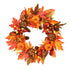 Thanksgiving Nine headed Fruit Maple Pumpkin Wreath
