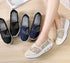 Premium Comfy Summer Lace Shoes Breathable Platform Sole Slip Height Increasing Women