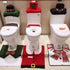 Christmas Santa Toilet Seat Cover Set