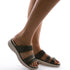 Women Veins Comfortable Hook Loop Slippers Casual Beach Sandals