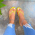 Women Chic Bandana Thong Sandals Slippers