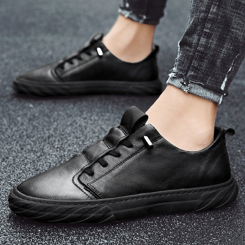 2022 New Men's Fashion Casual Leather Shoes