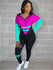 Cute Sports Leisure Color Matching Two piece Suit