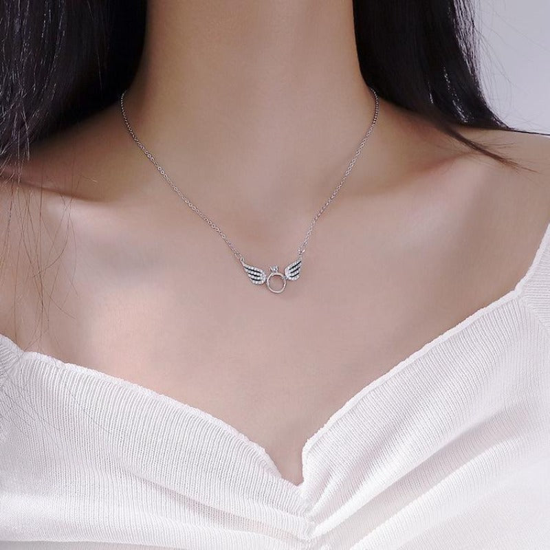49% OFF NOW 🎅🏻2021 Angel Wing Necklace--BUY 2 FREE SHIPPING