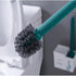Household Cactus Shaped Toilet Brush with Long-handled Soft Bristles