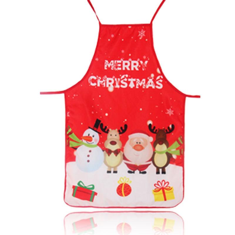 Merry Christmas Apron Decorations Home