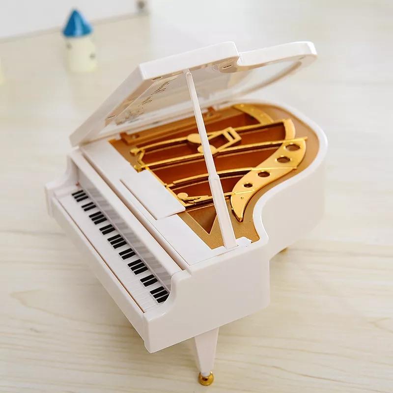 Musical Toys Mini Piano Music Box And Music Box Style Birthday Gift Decoration   Valentine's Day present kids toys