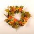 Thanksgiving Green Leaf Berry Vine Circle Wreath