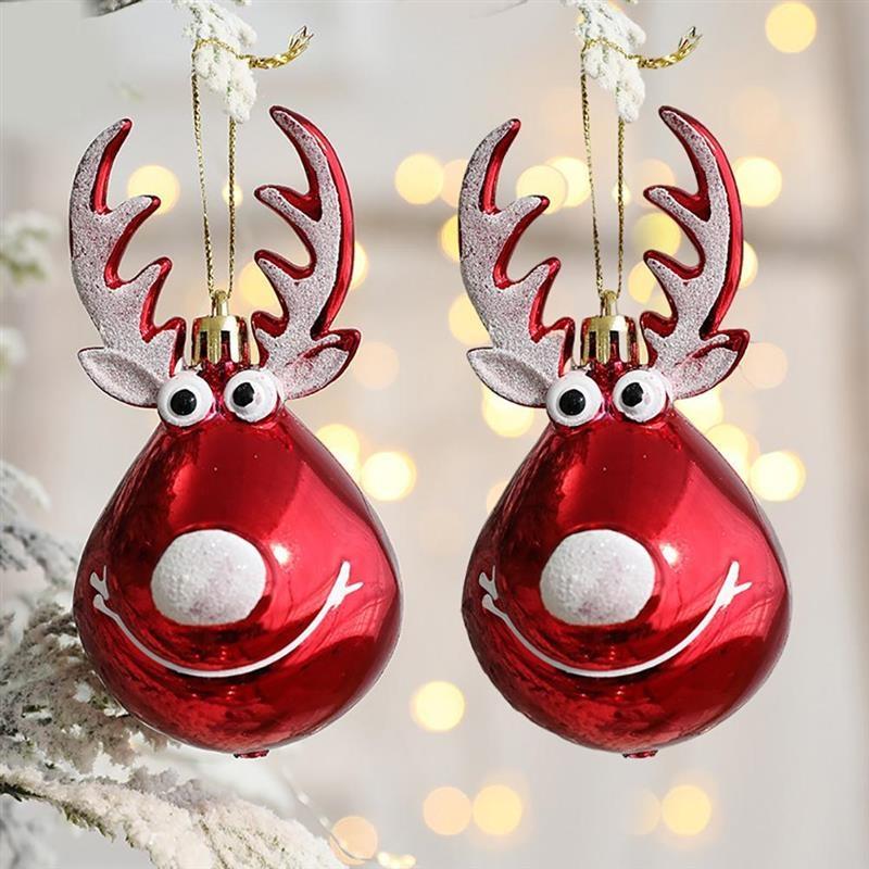 PCS Christmas Tree Ornaments Elks Pendant