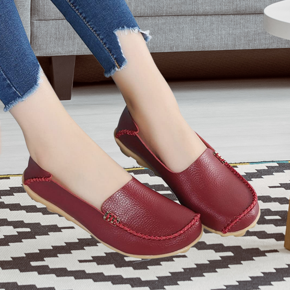 Orthopedic Leather Loafers