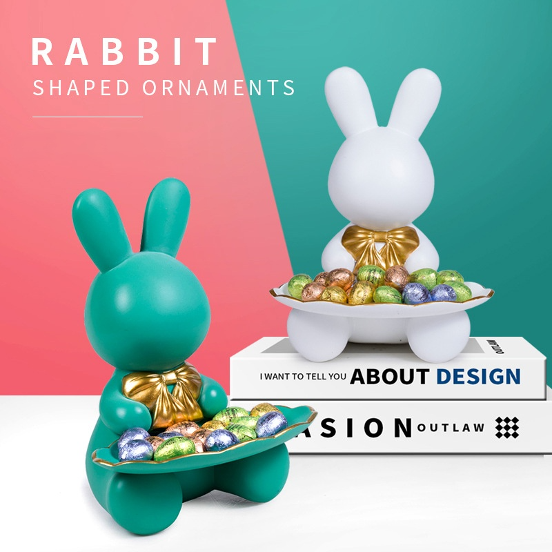 Creative Cute Rabbit Key Storage Ornaments