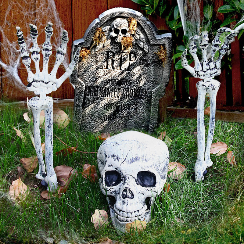 Skull Horror Tombstone Halloween