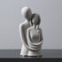 Couple Figurine Hugging Statue Home Decoration