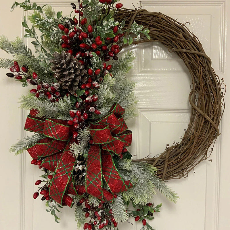 Early Christmas Sale Berry Wreath Door Hanger