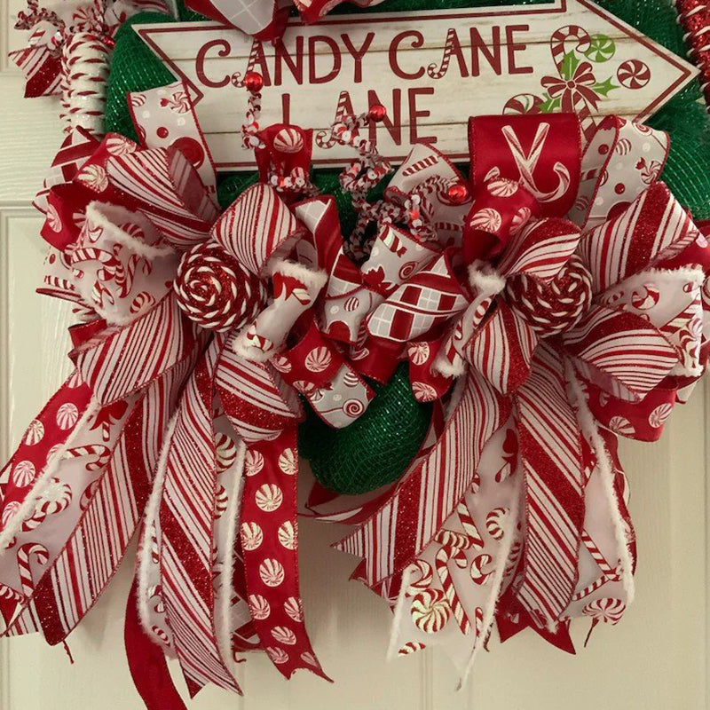 Early Christmas Sale Candy Cane Lane wreath