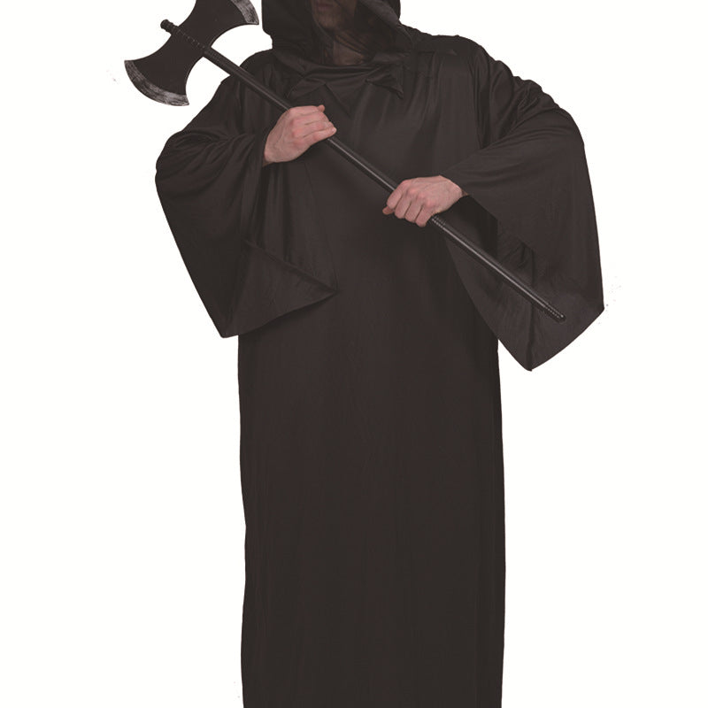 Halloween Costumes Black Robe Death Warrior