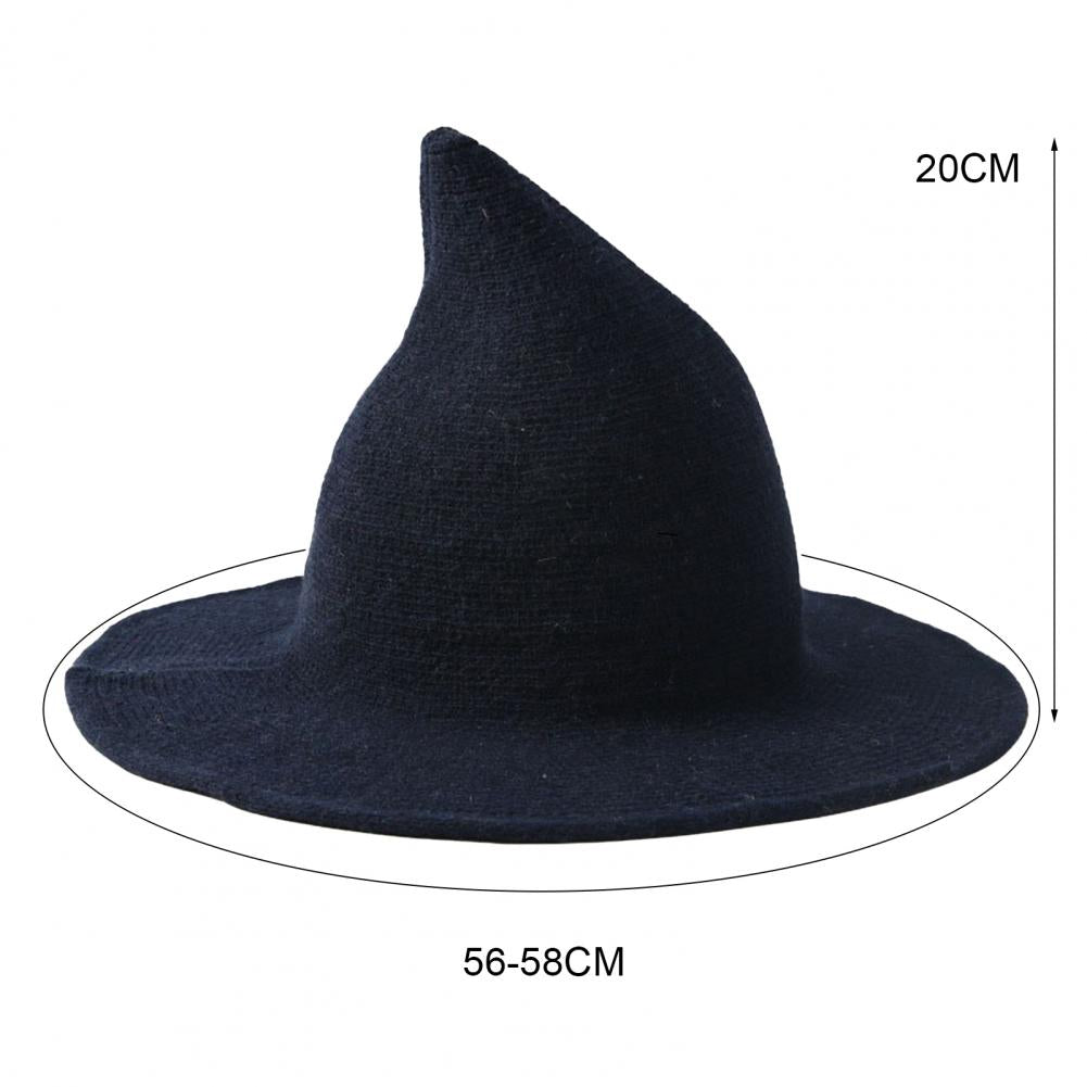 Halloween Foldable Wide Brim Witch Hat