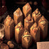 (set of 9) Heaven Nativity Tree Pillar Statues