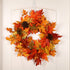Thanksgiving Pine Cone Berry Vine Circle Wreath