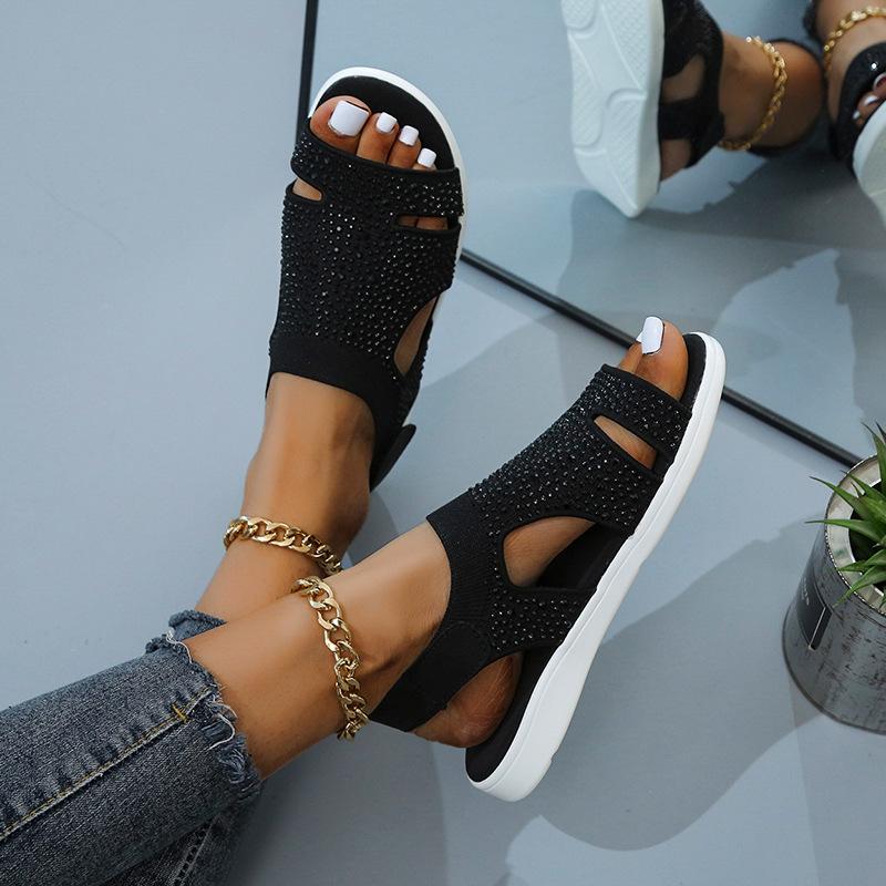 Women Soft Comfortable Fish Mouth Sandals