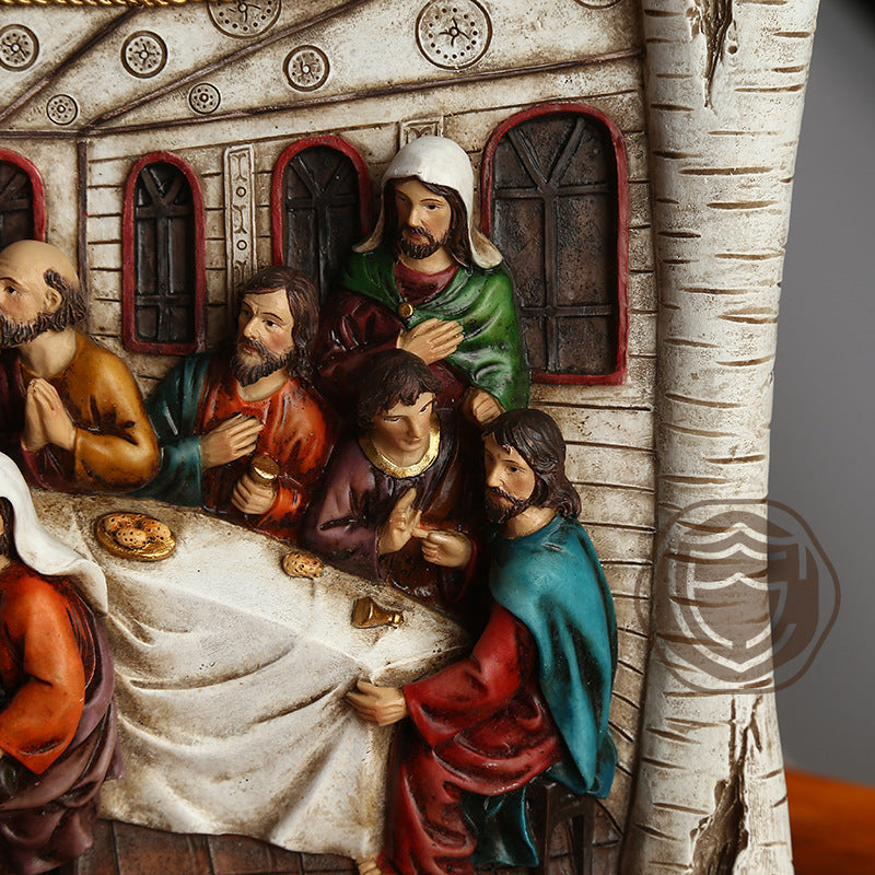 The Last Supper 3D Relief Pendant