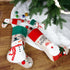 Embroidered Santa Snowman Gift Candy Bag Pendant