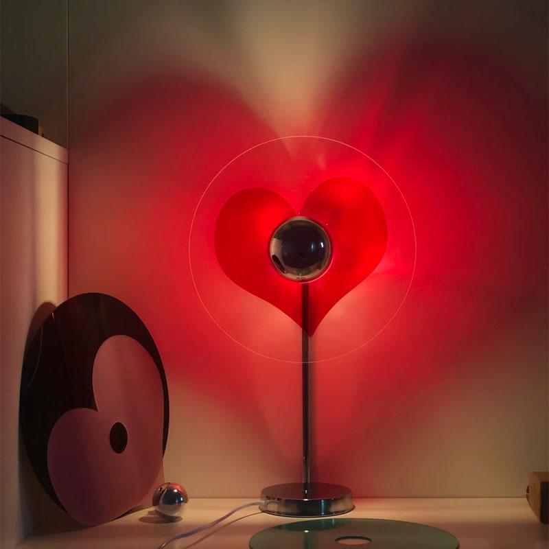 Heart Shaped Projection Lamp Christmas Romantic Gift