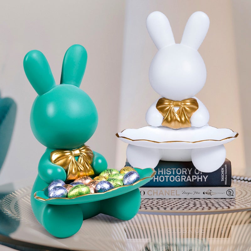 Creative Cute Rabbit Key Storage Ornaments