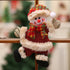 Santa Claus Snowman Tree Toy Doll Hang Decorations