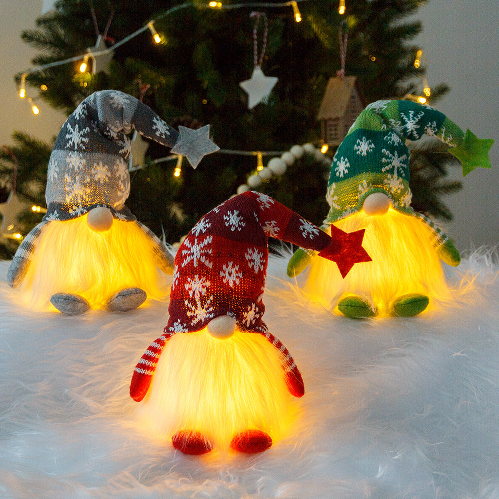Christmas Glowing Rudolph Doll