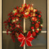 Red christmas wreath