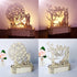 Wooden Ornaments Mr&Mrs Wedding Decoration Rustic Wedding Favors Gifts