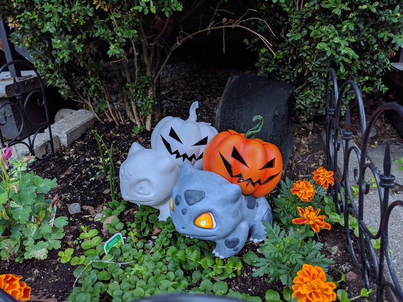 Halloween Pumpkin Pumpkasaur Pokemon