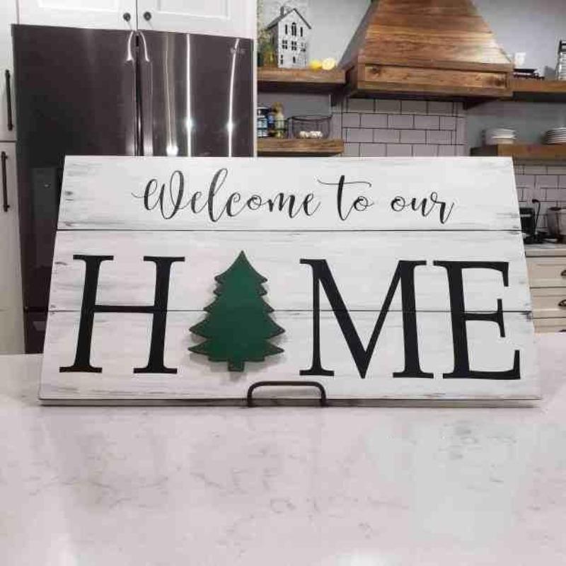 Christmas Family Sign Interchangeable Pieces BUY FREE SHIPPING