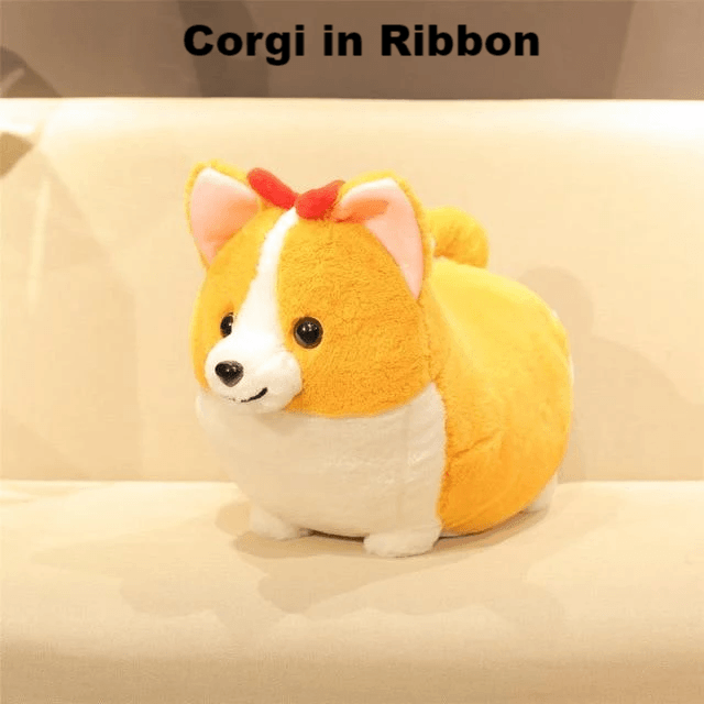 Happy Corgi Plushie