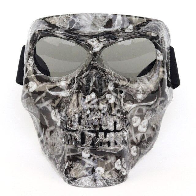 Skull Mask Halloween Decor