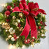 Early Christmas Sale Wreath Red Velvet