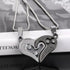Heart-shaped Couple Men's Necklace
