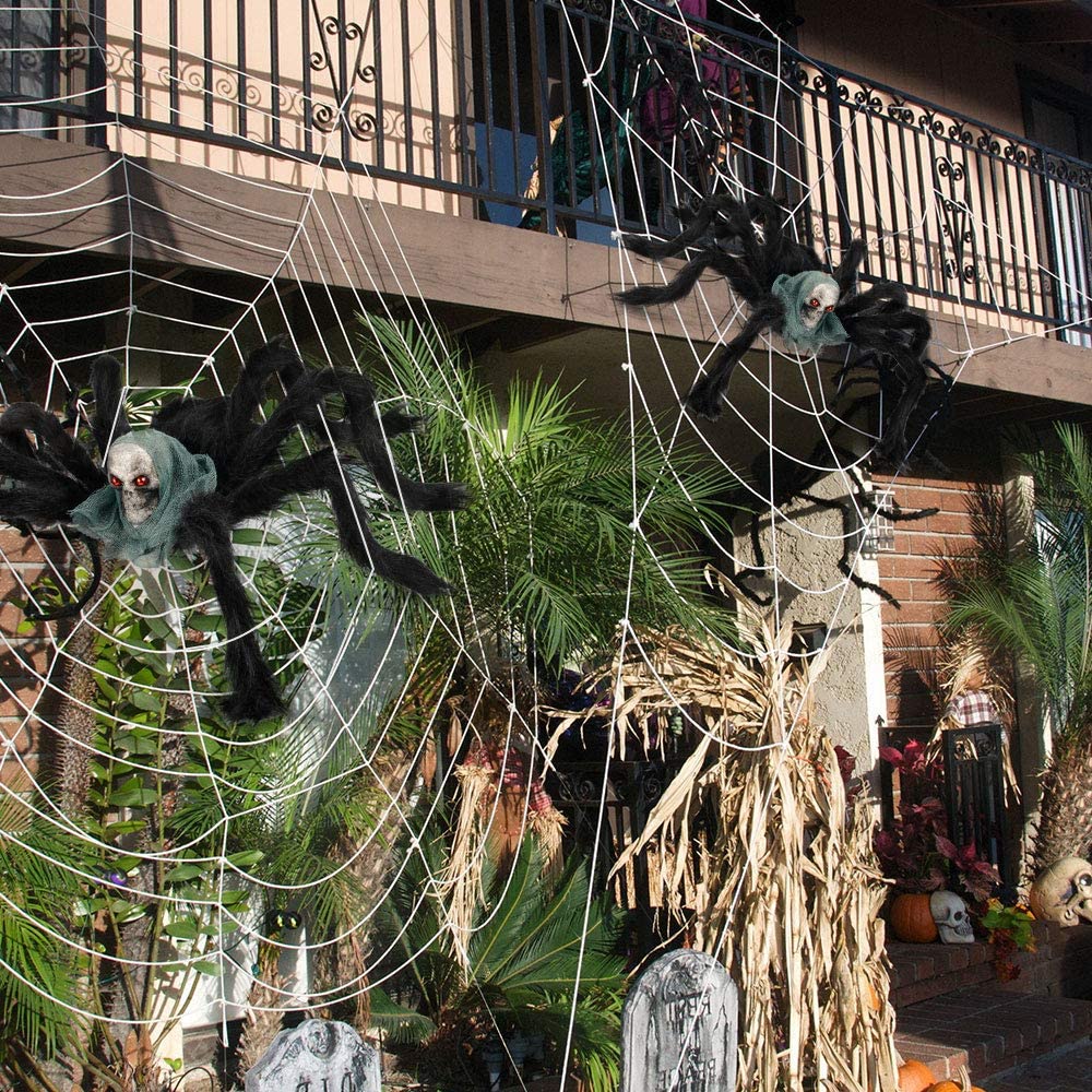 Coogam Halloween Large Spider Decoration