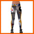 Pittsburgh Steeler 3D Print YOGA Gym Sports Leggings High Waist Fitness Pant Workout Trousers