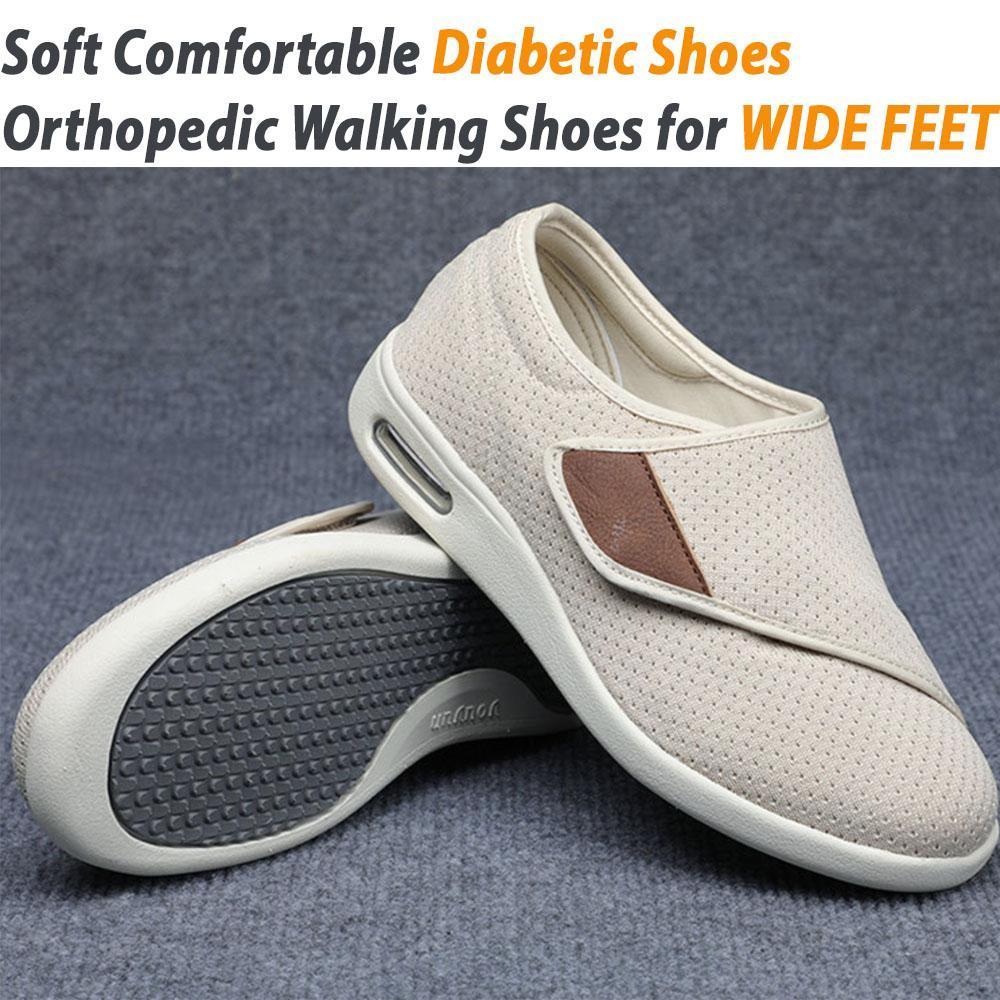 Wide Adjusting Soft Comfortable Diabetic Shoes Orthopedic Walking Limited Stock